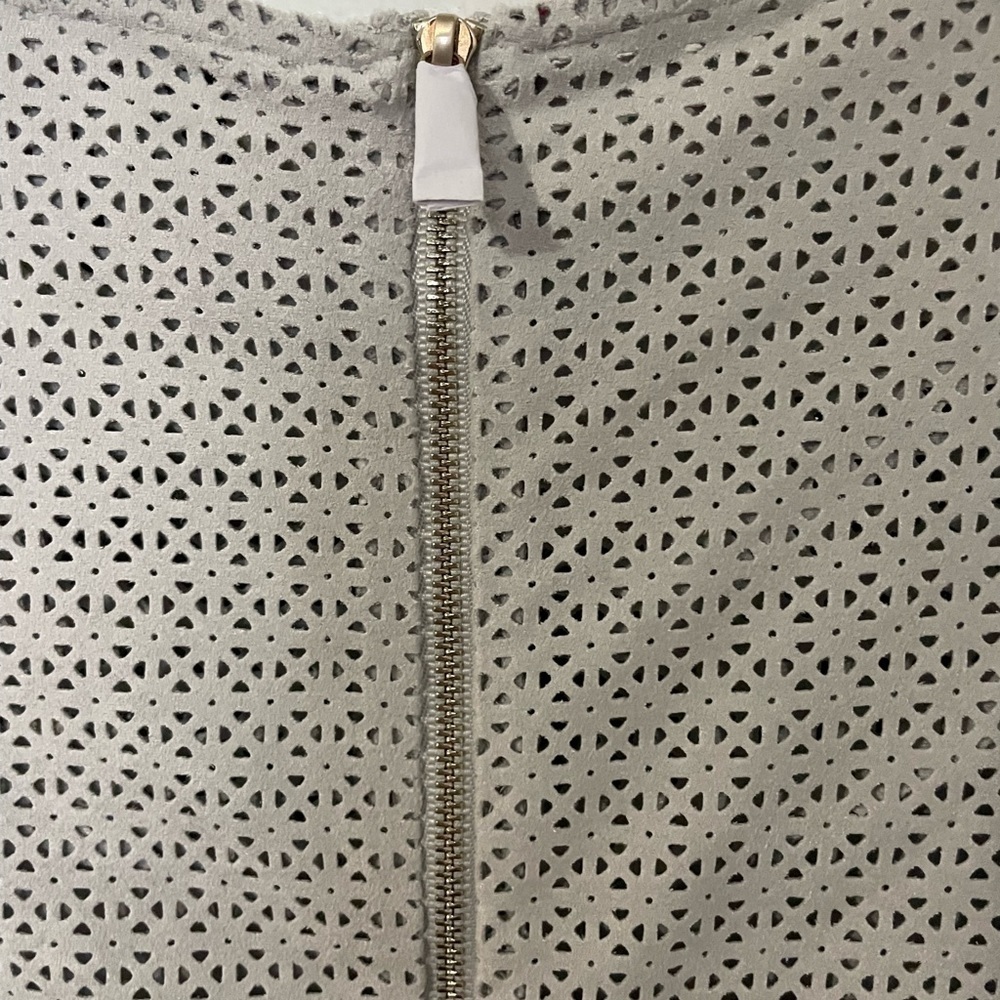 Blue Perforates Dress G - Picture 6 of 11